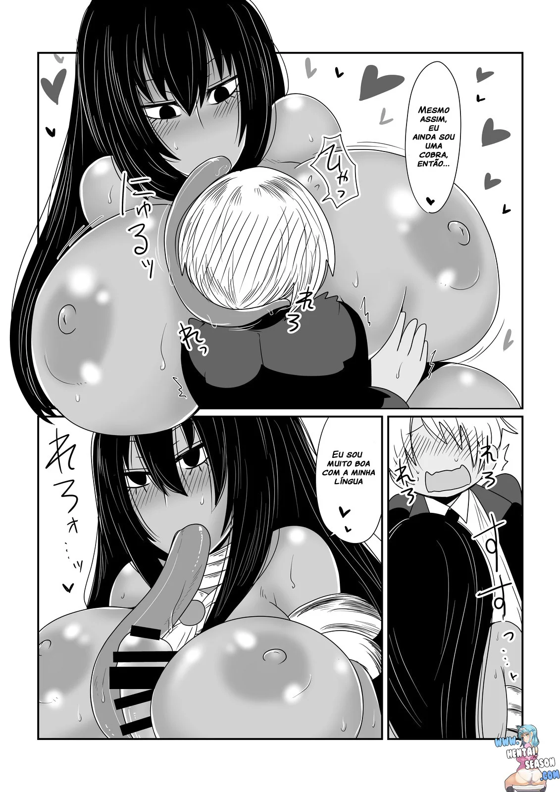 Ishuzoku To Dekiru Shoukan -Kasshoku Hebihime Hen- - pagina 5