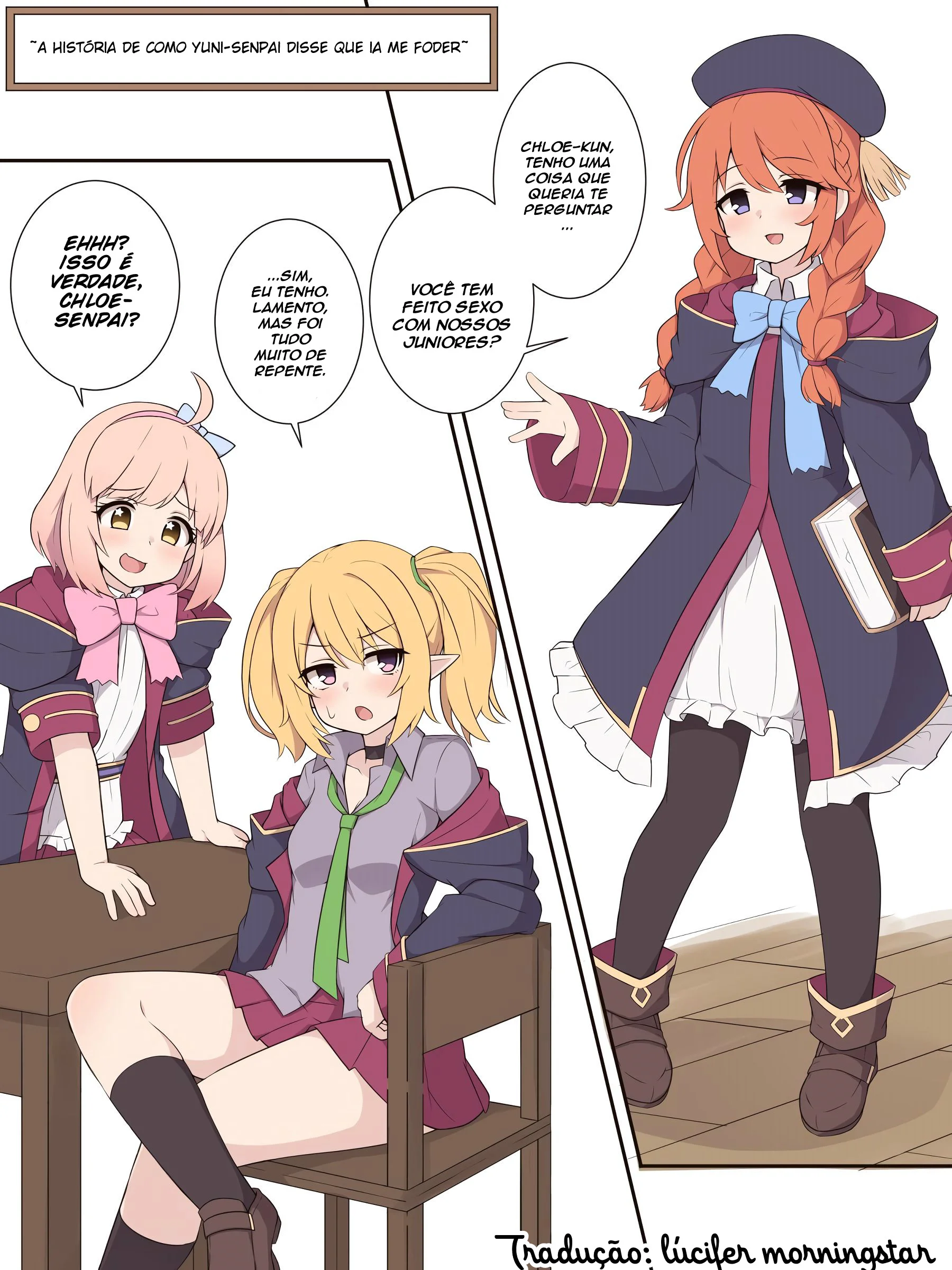 Yuni Senpai To Tanteki Ni Ieba Ecchi Suru Ohanashi