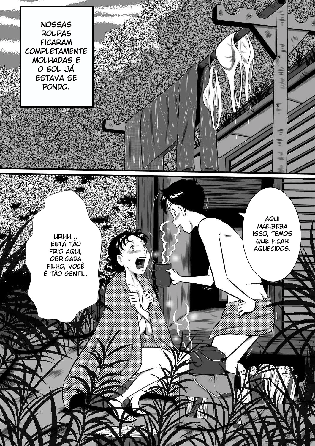 Kaa-san, Kaa-san! Kaa-saaaan! Mujintou, Oyako Futari De Yagai Sex! - pagina 4