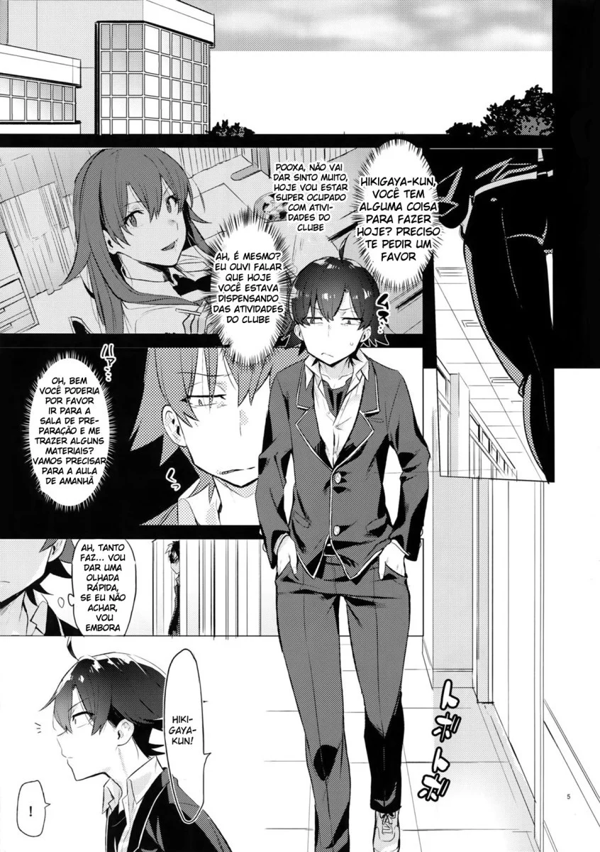 Hikigaya Hachiman O Saiminjutsu De Kanojo Ni Shite Yaritai Houdai Suru Hon - pagina 4