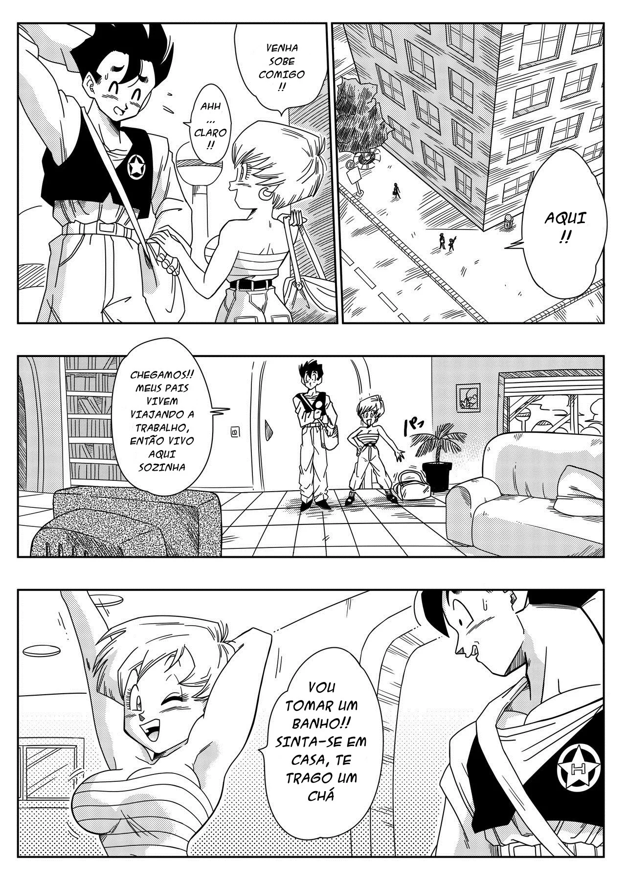 LOVE TRIANGLE Z - Gohan, Erasa To Deau - pagina 5