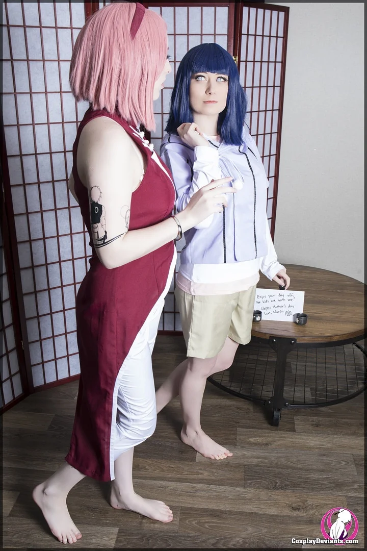 Hinata E Sakura - Usatame E Regina