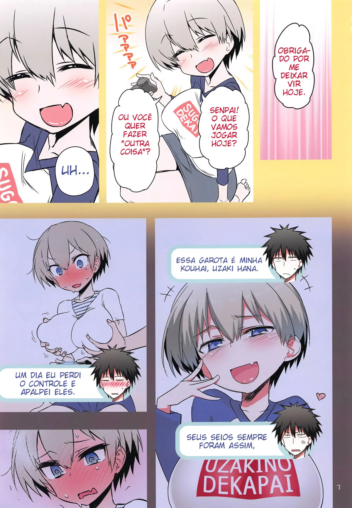 Uzaki-chan Wa H Shitai! 1 - pagina 2