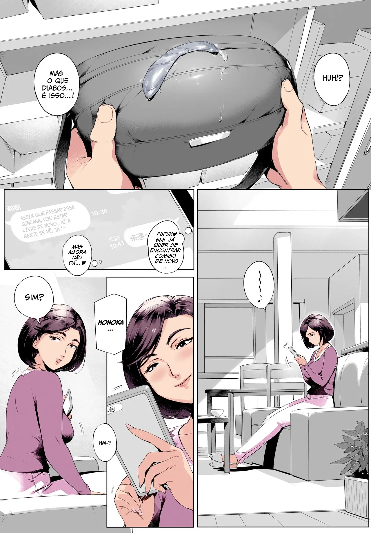 Futei Koubi Zuma Honoka ~Hakkaku Hen~ (Edição Colorida) - pagina 40