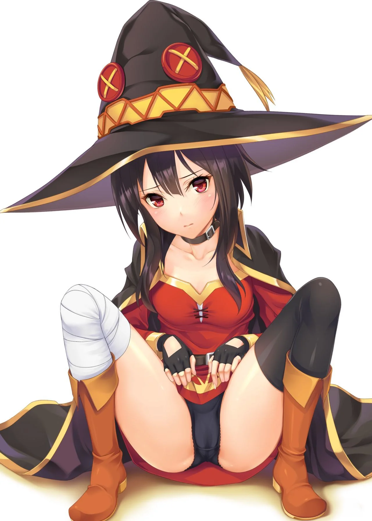 Megumin De Pernas Aberta