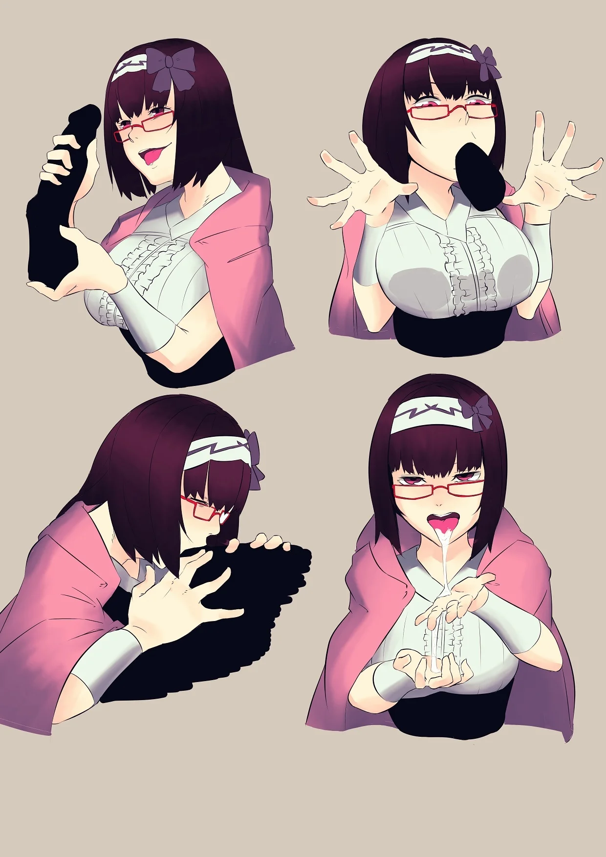 Osakabehime Várias Cenas De Boquete
