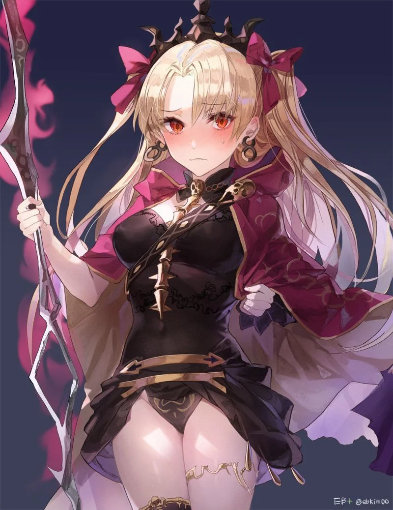 Ereshkigal Mostrando A Calcinha