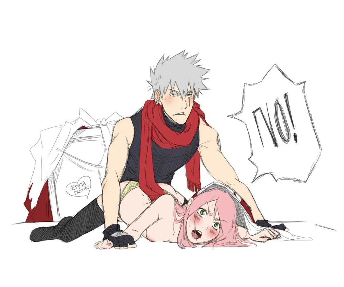Kakashi Fudendo Com Força A Sakura