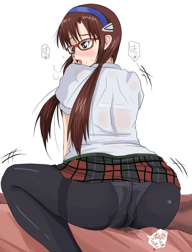 Mari Illustrious Makinami Com Calcinha Meladinha