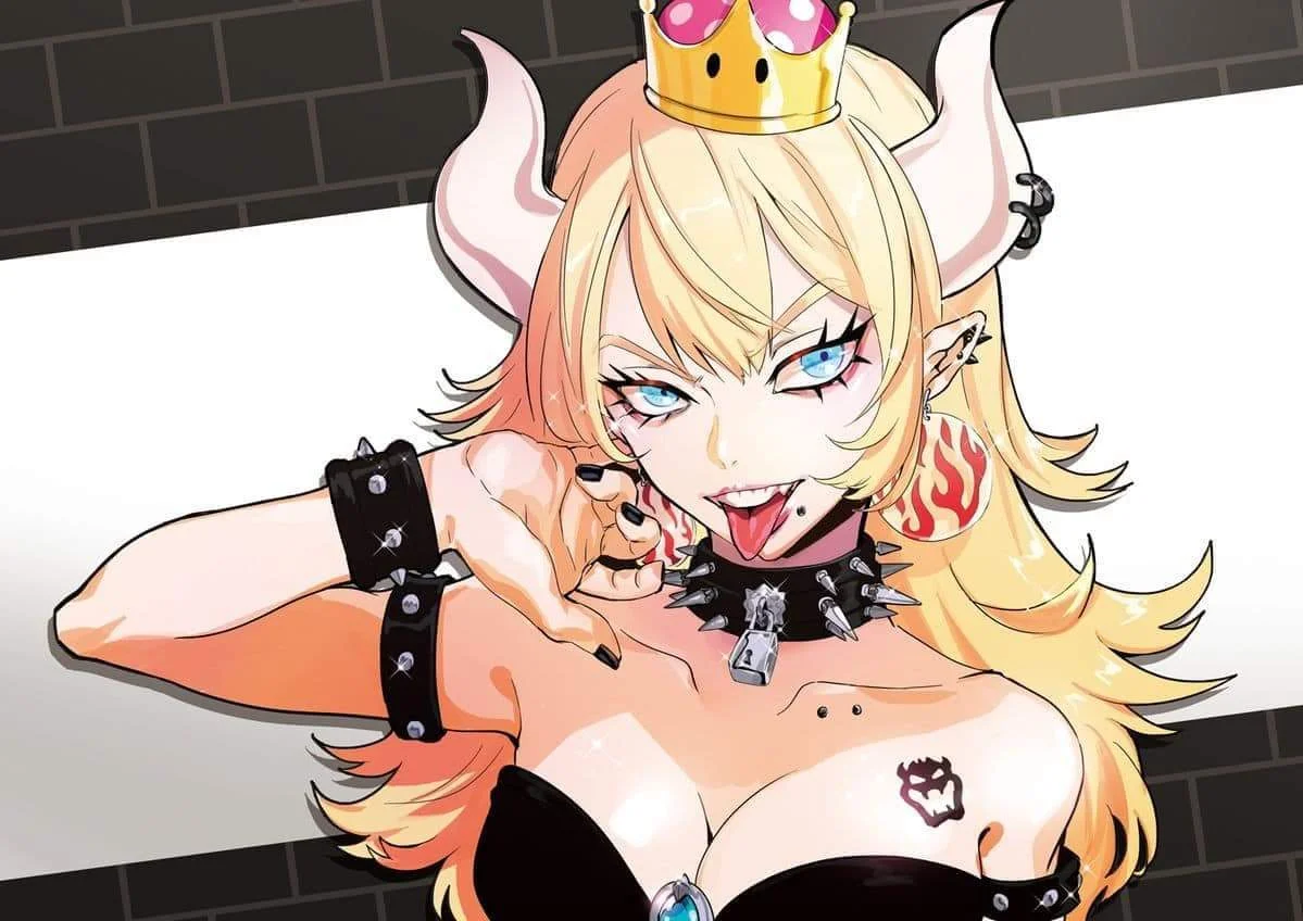 Bowsette Gostosa