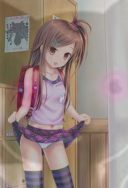 Loli Mostrando A Calcinha