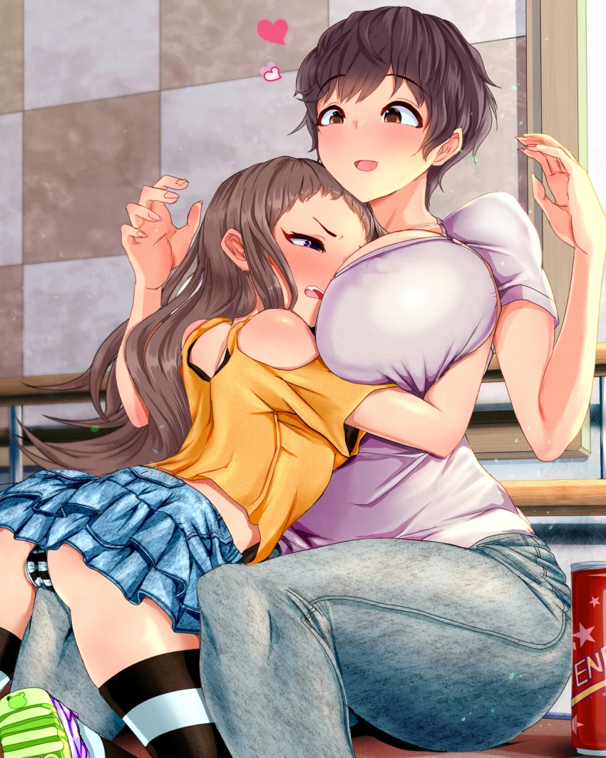 Loli Abraçando Oppai