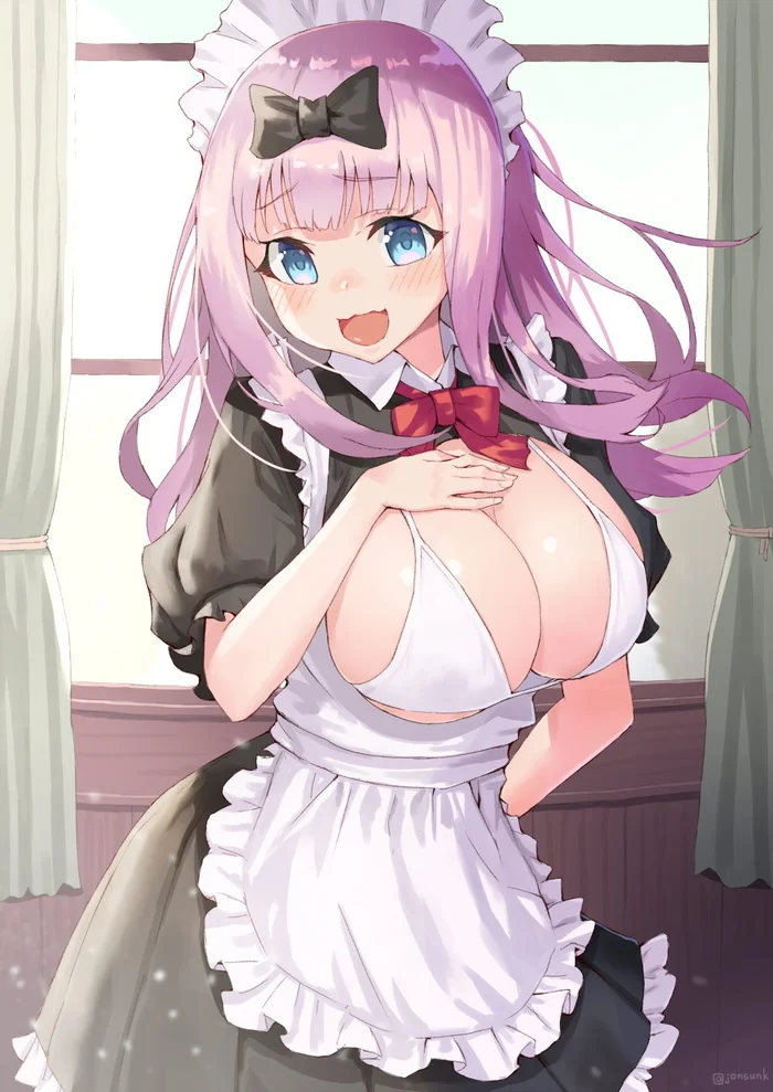 Chika Fujiwara Maid Peituda