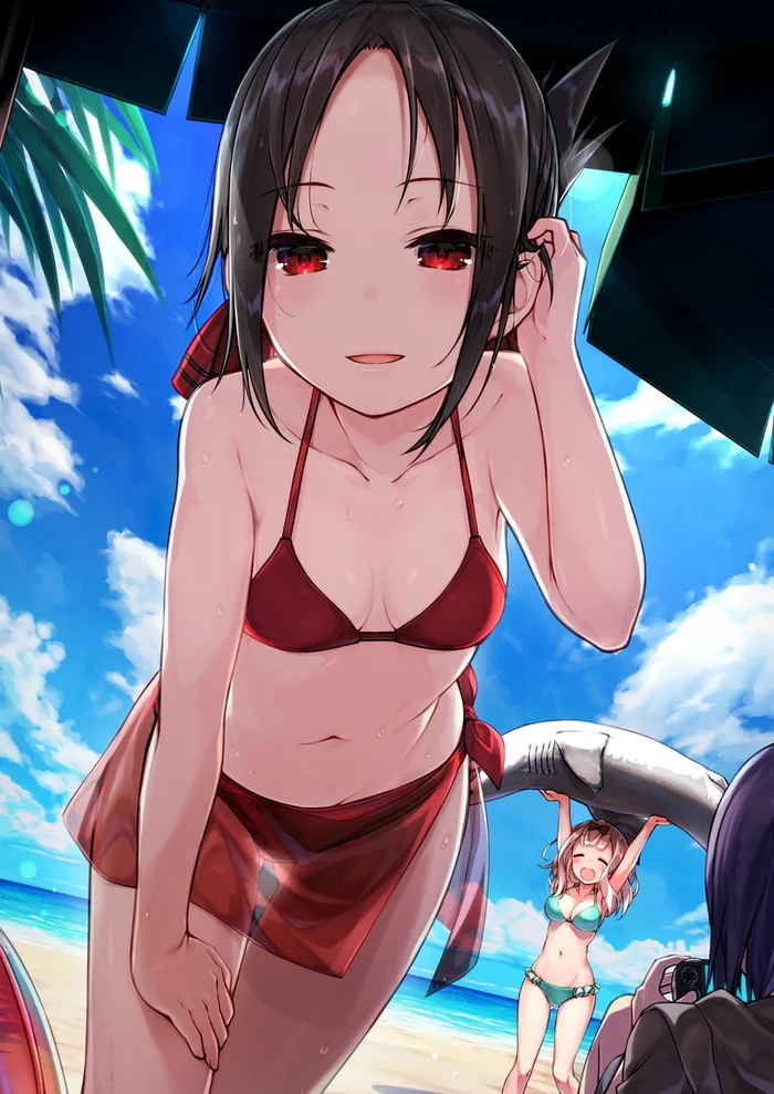 Shinomiya Kaguya Na Praia
