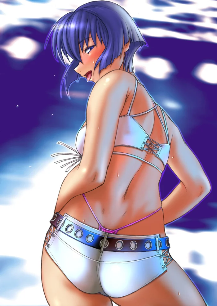 Aoi Sakuraba De Calcinha Fio Dental