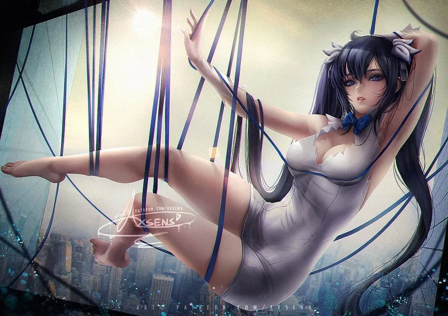 Hestia Com Um Olhar Sexy