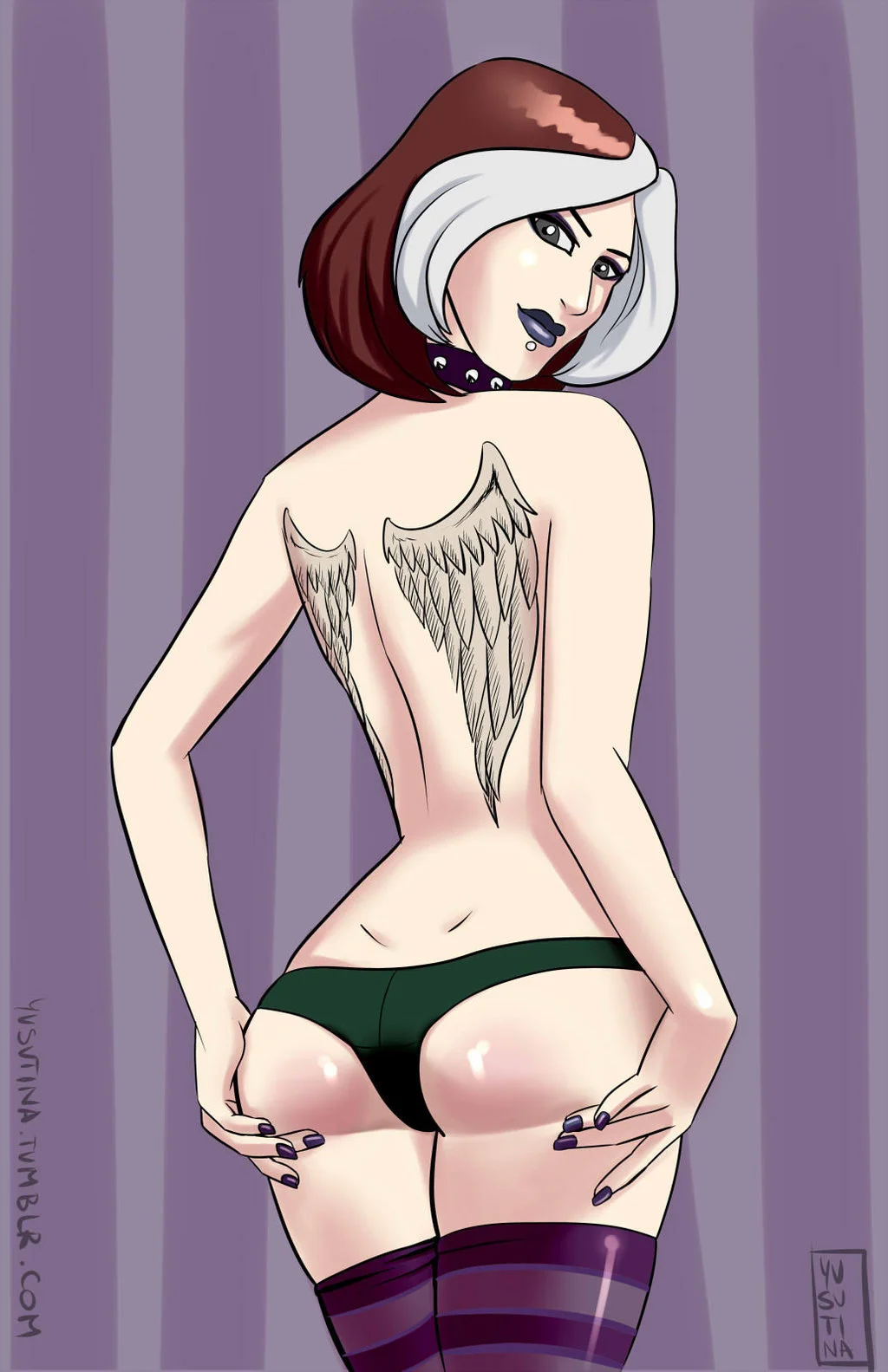 Vampira Exibindo A Raba Maravilhosa