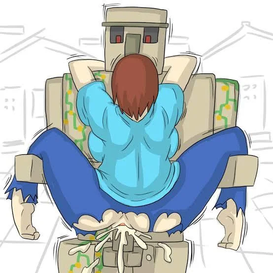 Iron Golem Fodendo Steve Girl