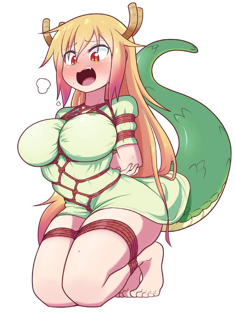 Tohru Amarrada E Pronta Pra Ser Fodida Pela Kobayashi