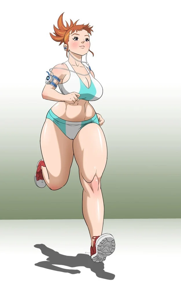 Makino Ruki Fazendo Caminhada