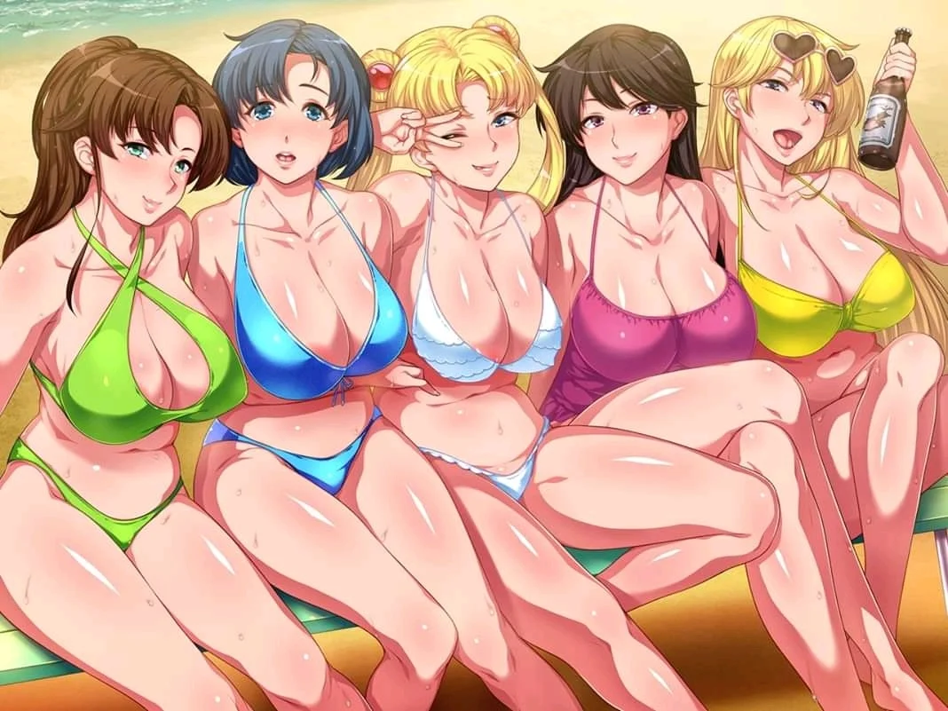 5 Milfs Gatas Na Praia