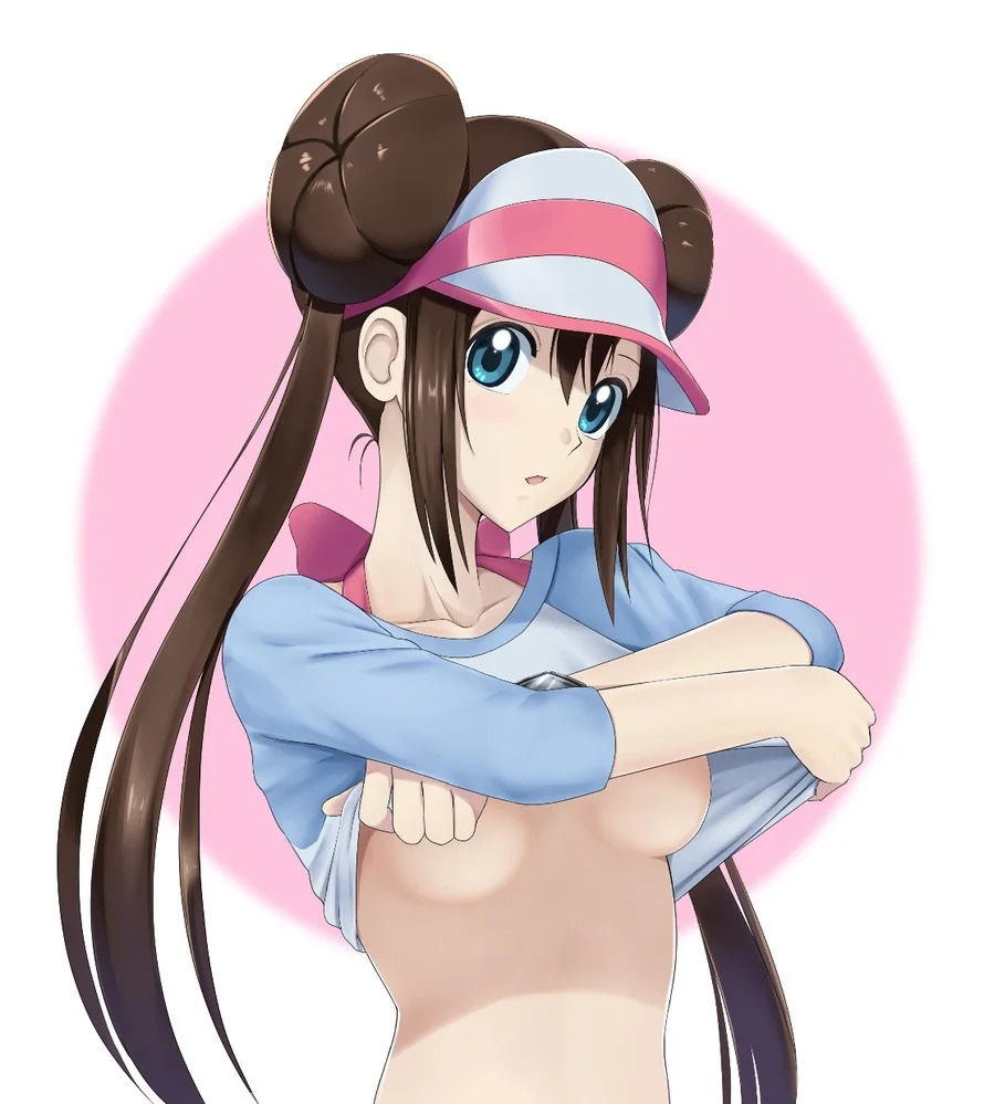 Pokemon - Rosa Tirando A Blusa