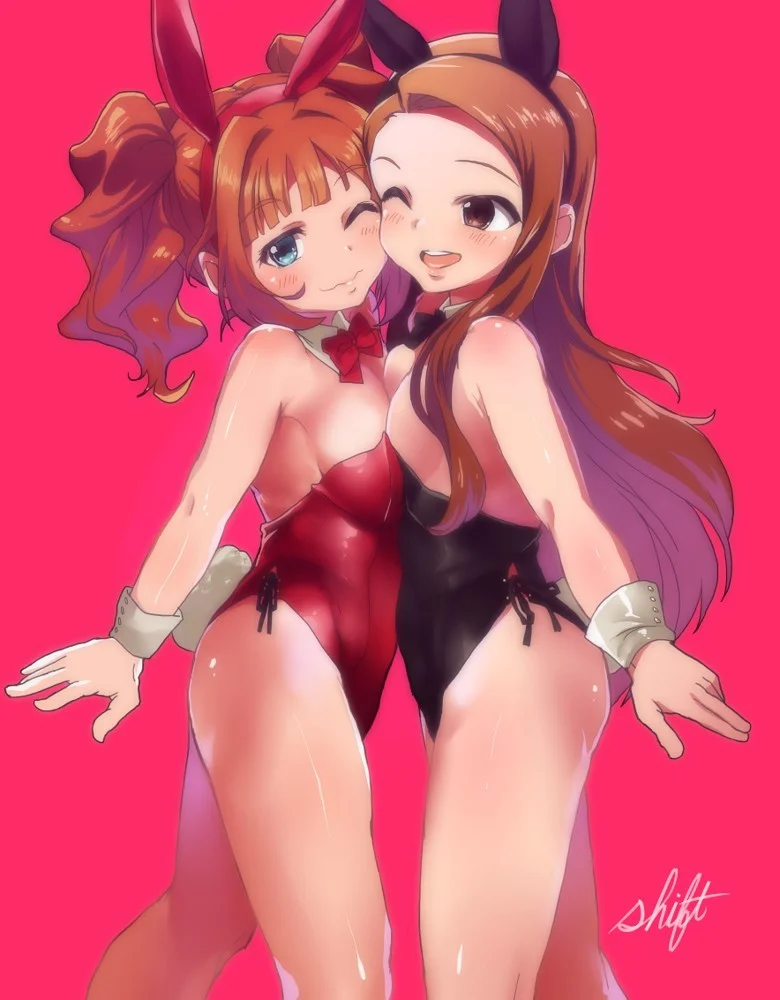 Yayoi Takatsuki E Iori Minase Coelhinhas
