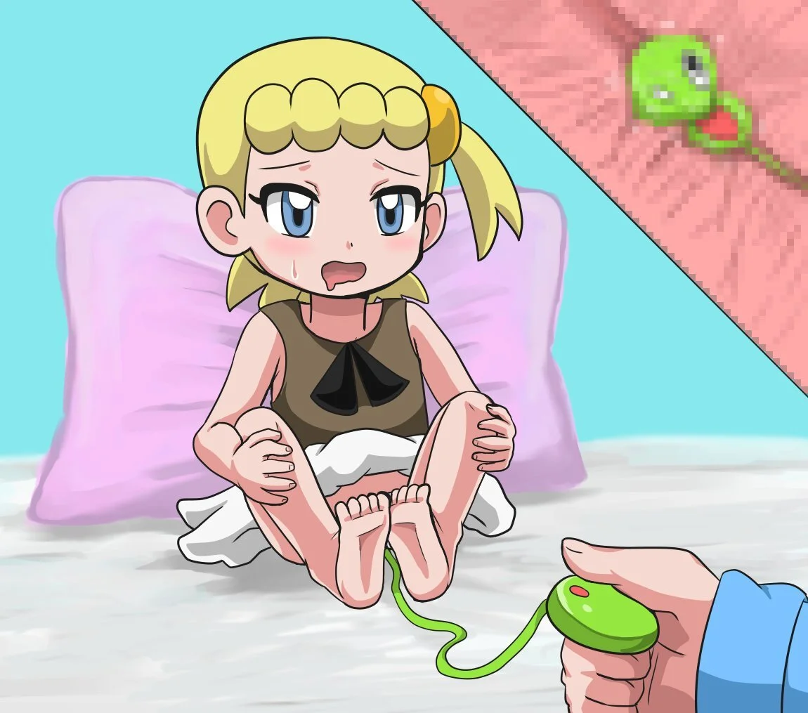 Pokemon - Bonnie Com Vibrador Na Buceta
