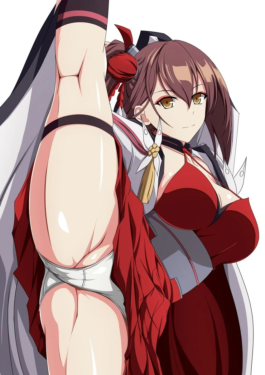 Zuikaku Levantando A Perna