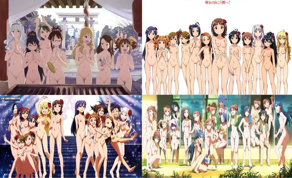 Garotas De Idolmaster Nuas