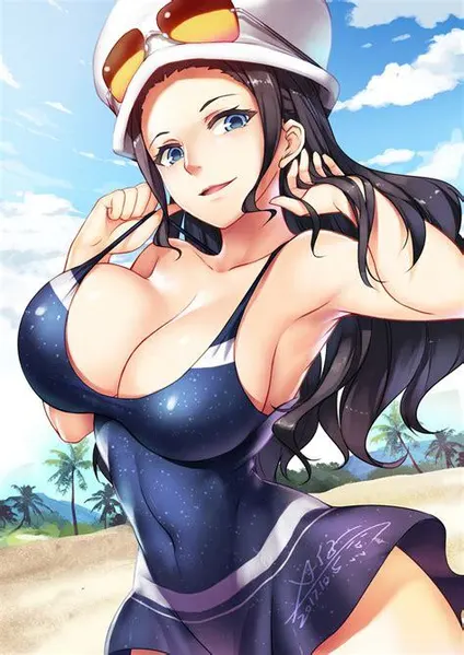 Nico Robin Peituda Na Praia