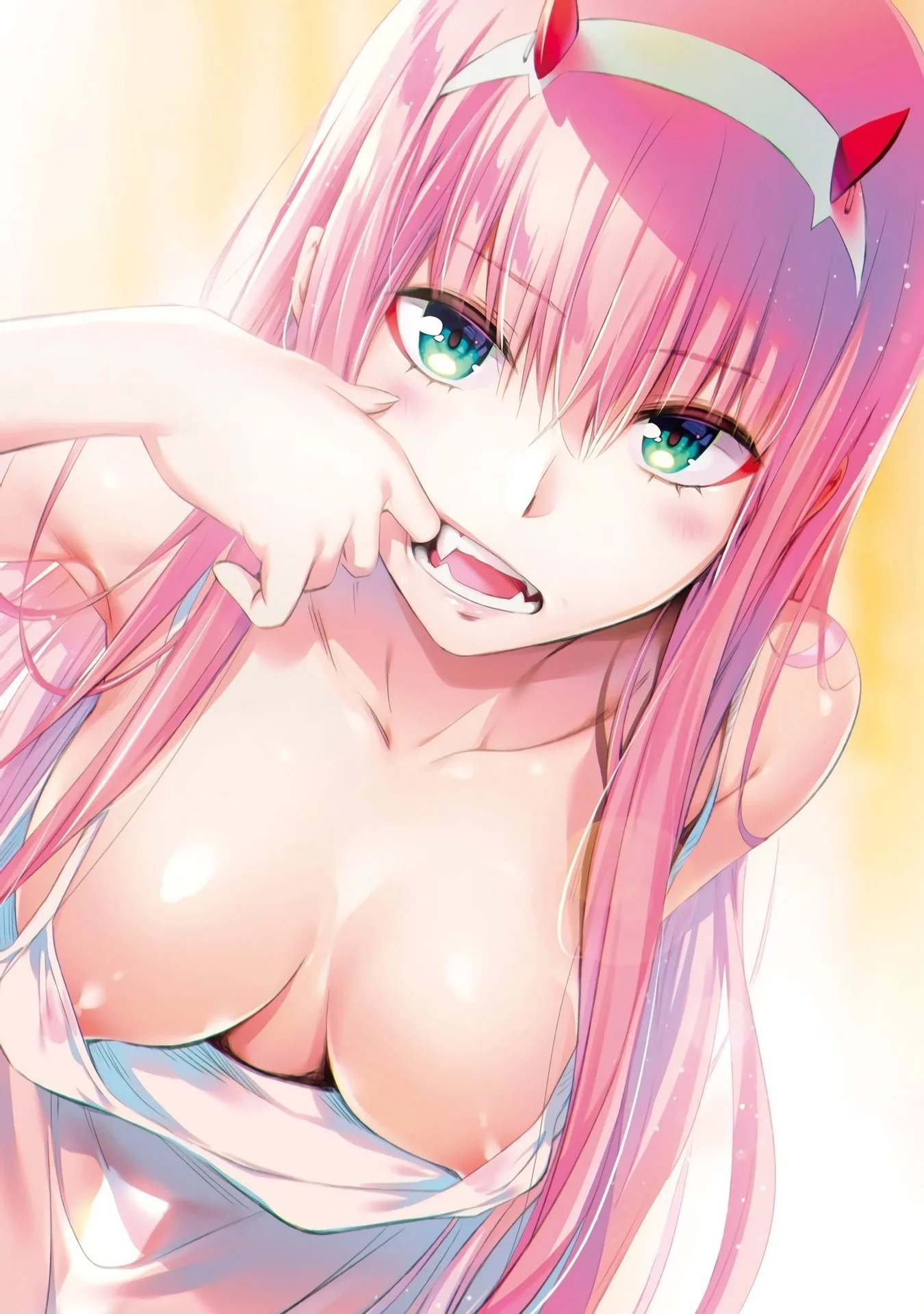 Zero Two Hentai Peitos Grandes