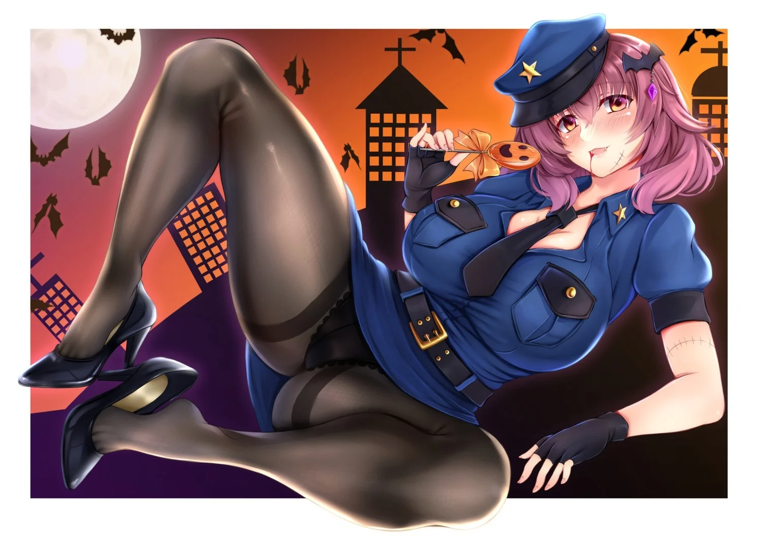Policial Muito Sexy No Halloween