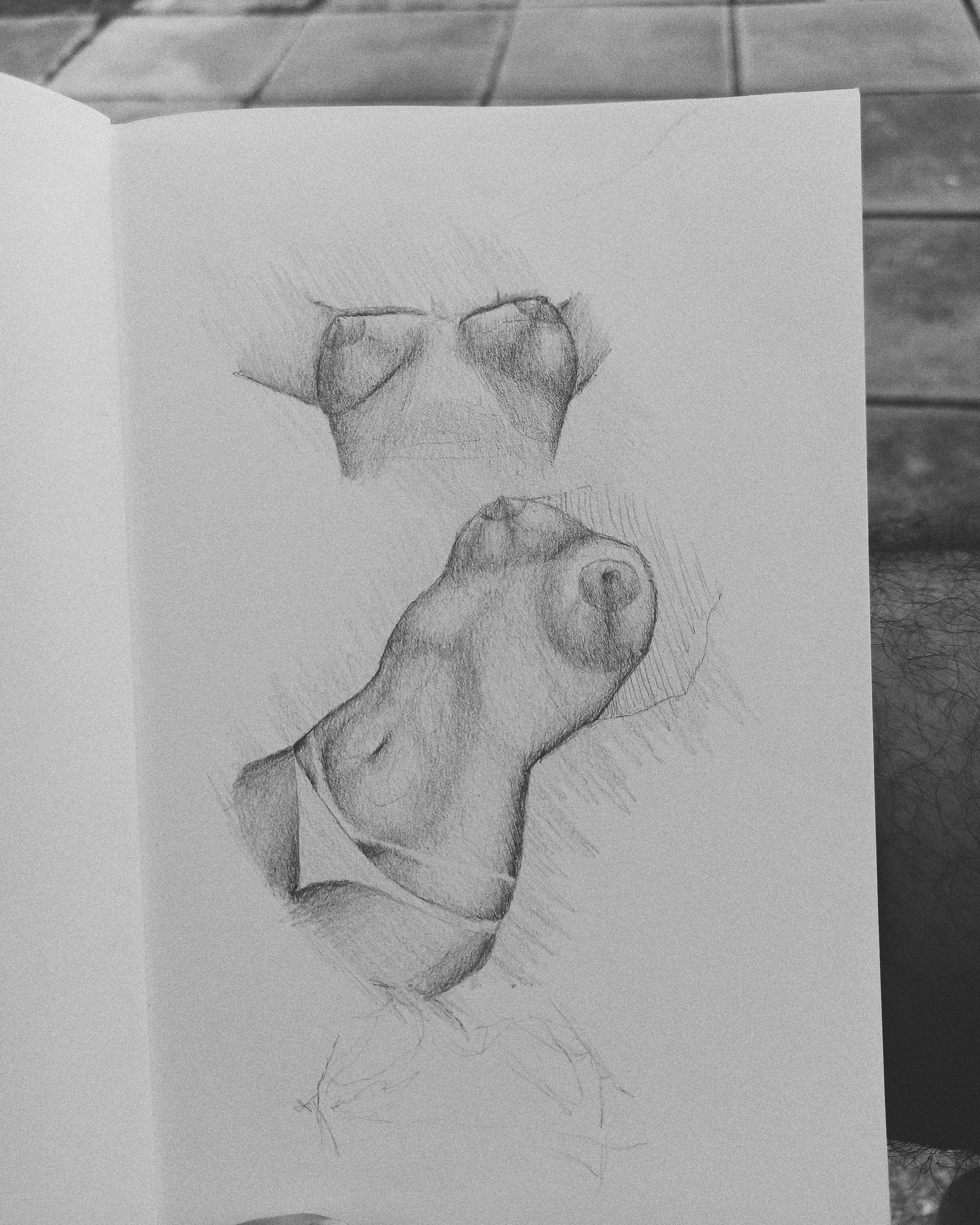 Desenho De Novinha Peituda Com Marquinha De Bikini
