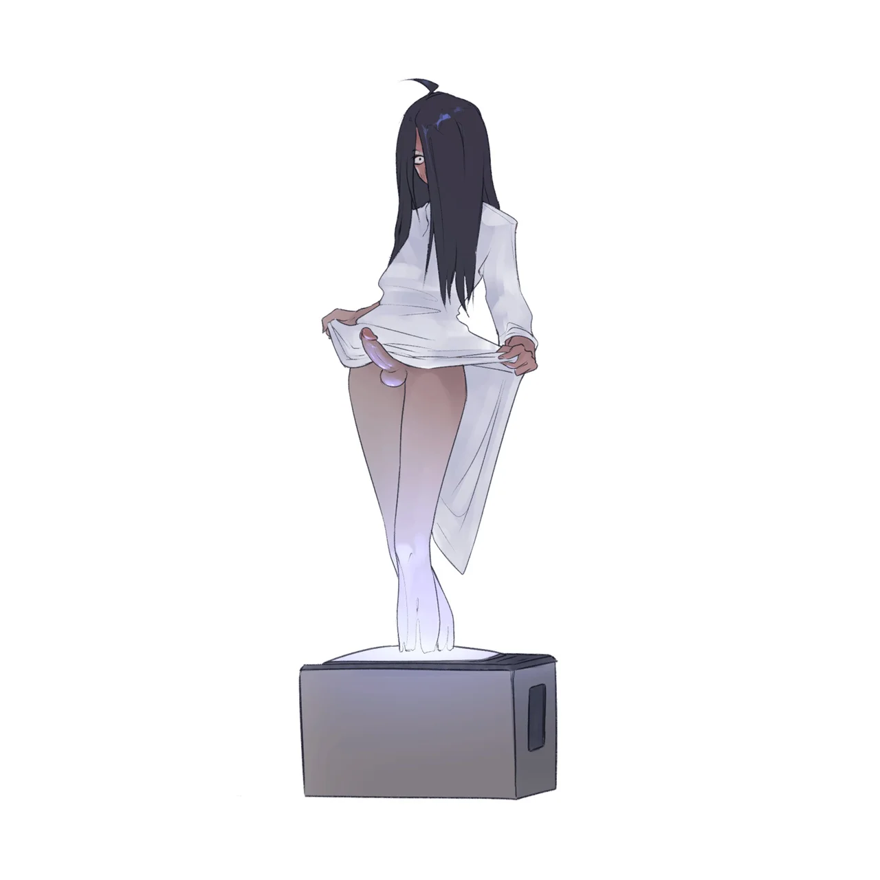 Sadako Mostrando O Pau