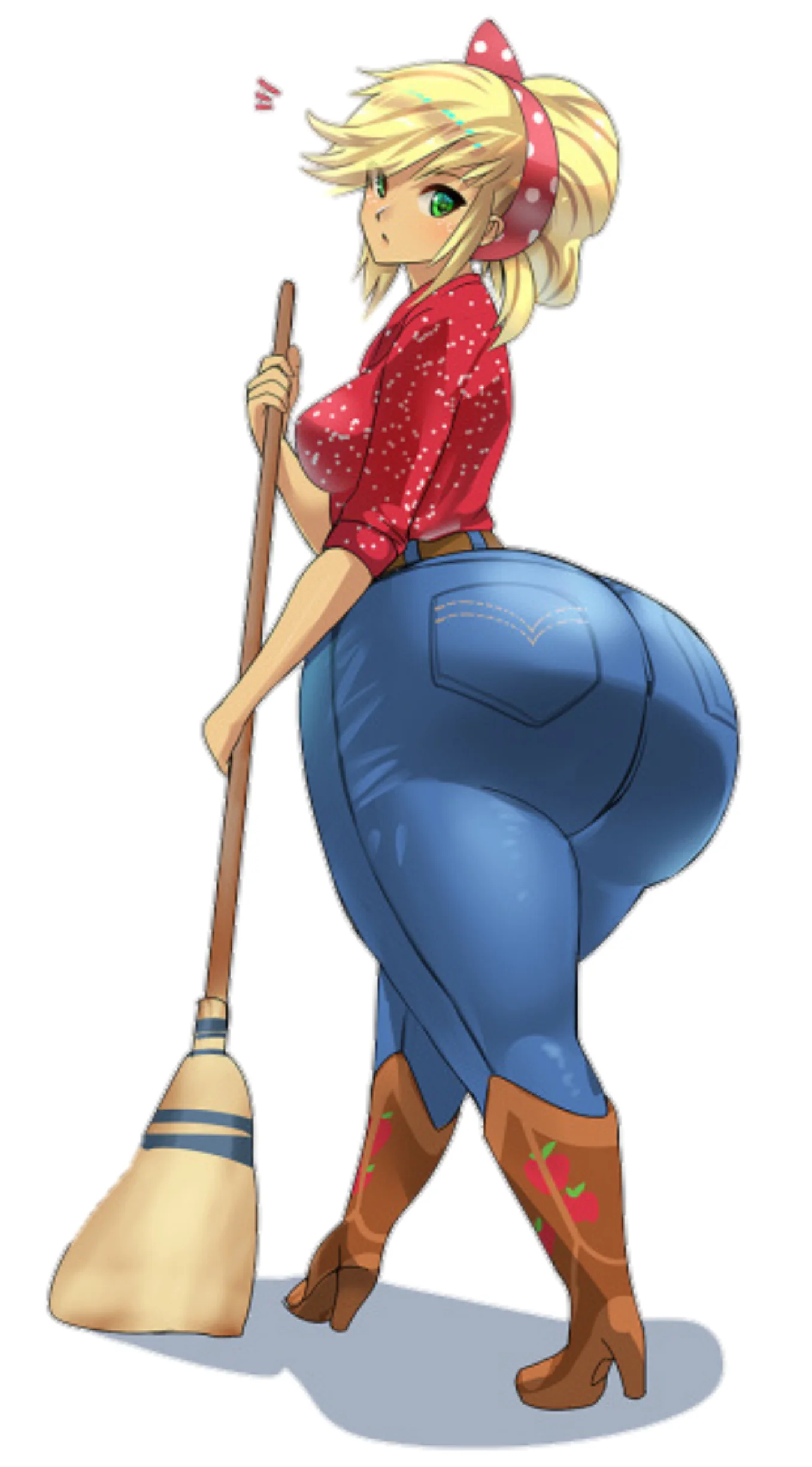 Applejack Com Um Bundão Enorme