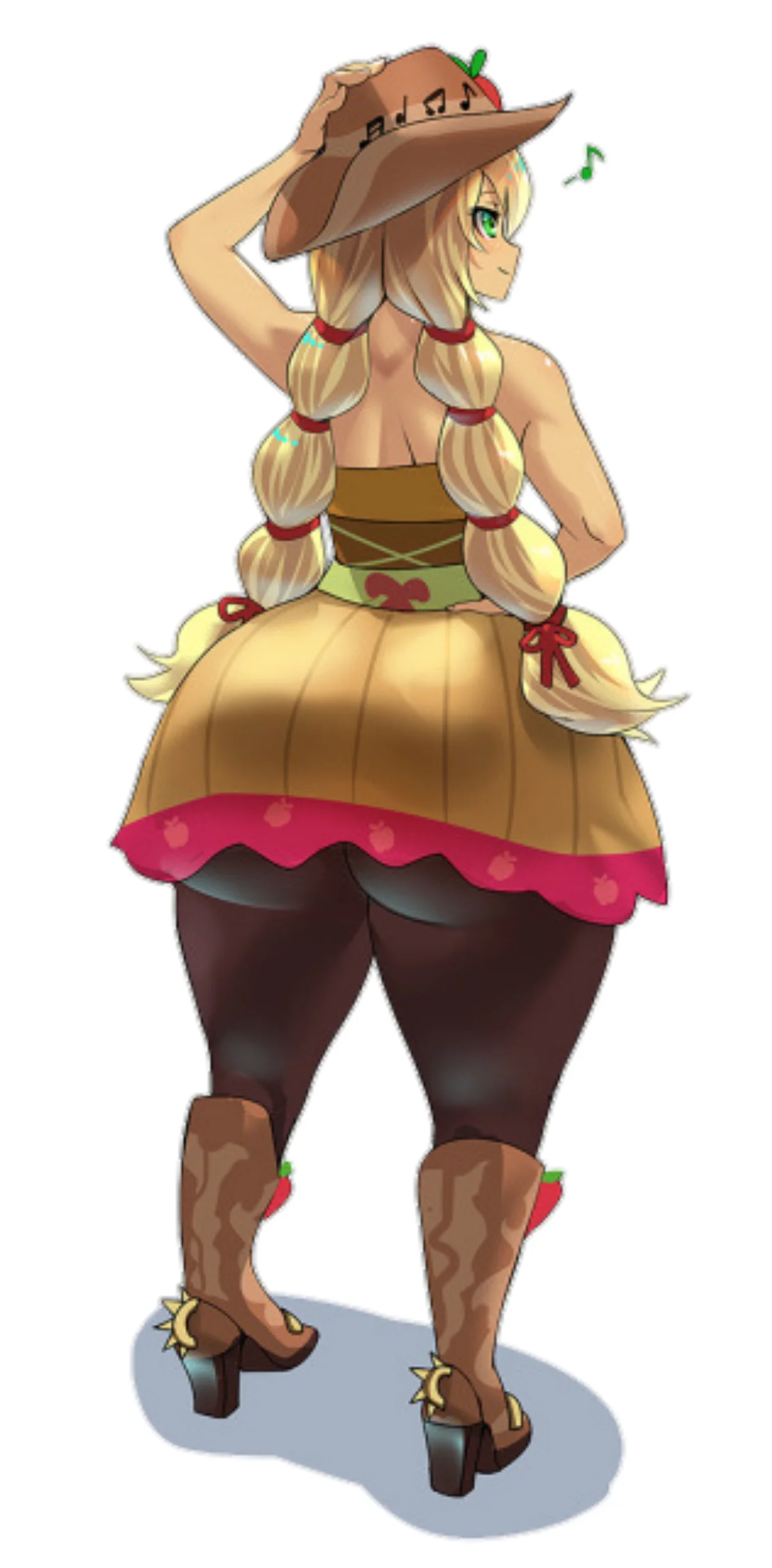 O Conteúdo Da Applejack é Bem Grande