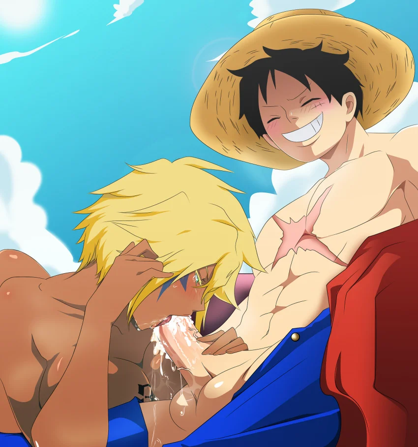 Luffy Recebendo Uma Mamada Da Harribel